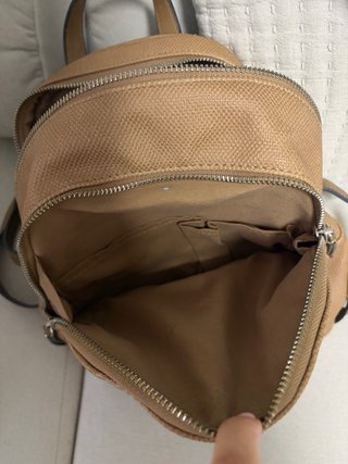 Mochila Paco Martinez Beige/Marrón
