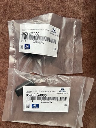 Tope de goma bandeja maletero Hyundai original