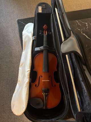 Violín Palatino 1/2 con 2 arcos y estuche