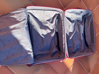 Maleta Samsonite Roja 4 ruedas
