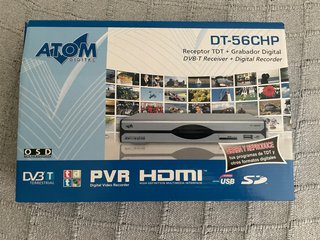 Receptor TDT y Grabador ATOM Digital DT-56CHP