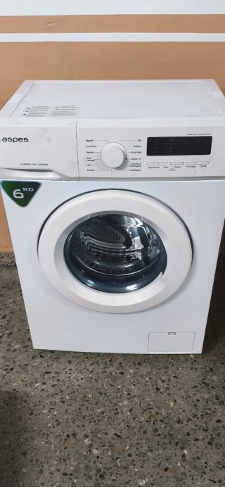 Lavadora Aspes 6kg Blanca