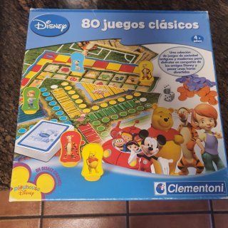 4 Juegos. Disney 80 juegos clasicos, Pictionari...