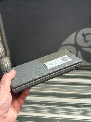 Estuche vintage de compases Laster