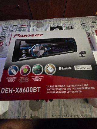 Pioneer DEH-X8600BT Autorradio CD RDS