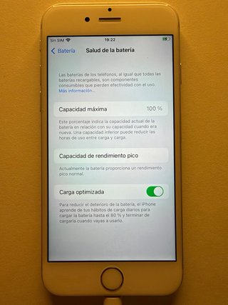 iPhone 6s 128 GB Plata – batería 100%