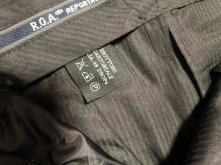 Completo giacca e pantaloni invernali grigio