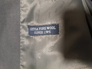 Completo giacca e pantaloni invernali grigio