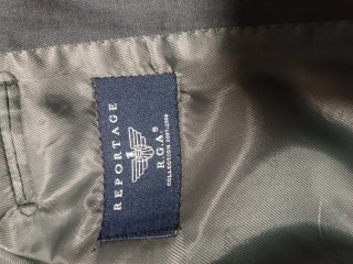Completo giacca e pantaloni invernali grigio