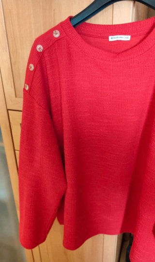 Jersey Rojo de Mujer Talla 50