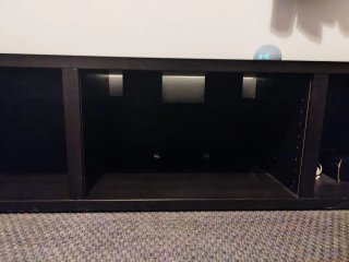 Mueble TV IKEA Madera Negro Marrón