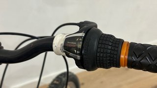 Bicicleta Megamo Open Junior 20 Negra/Naranja