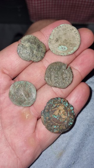 Lote monedas antiguas variadas
