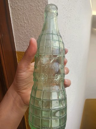 Botella Antigua Vidrio Coca-cola