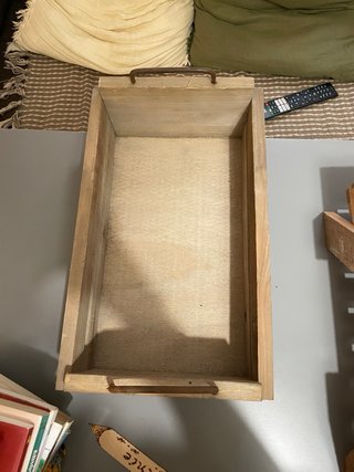 Set de 2 Cajas de Madera para Decoración