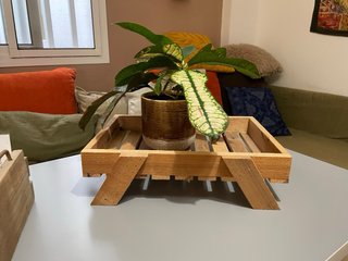 Set de 2 Cajas de Madera para Decoración