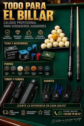 Tiza profesional de billar Jian Ying