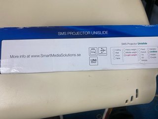 SMS UNISLIDE Soporte Proyector Techo