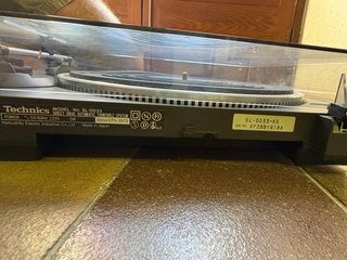 Tocadiscos Technics Negro