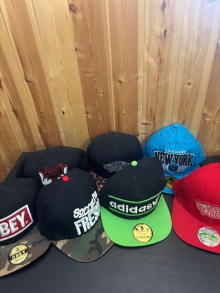 Lote de 7 Gorras Varias Marcas