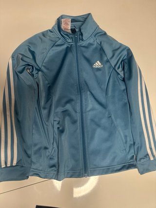 Abito sportivo Adidas bambino blu e bianco