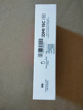 Xiaomi Redmi 15C 5G 128GB negro nuevo