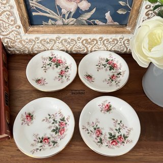 Mini platos porcelana Royal Albert Lavender Rose