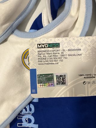 3 Baberos Oficiales Real Madrid Bebé