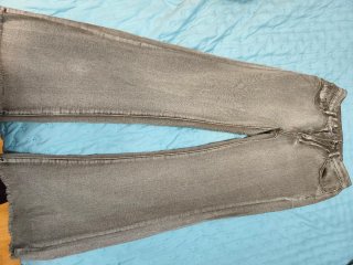 Pantalones Vaqueros Grises