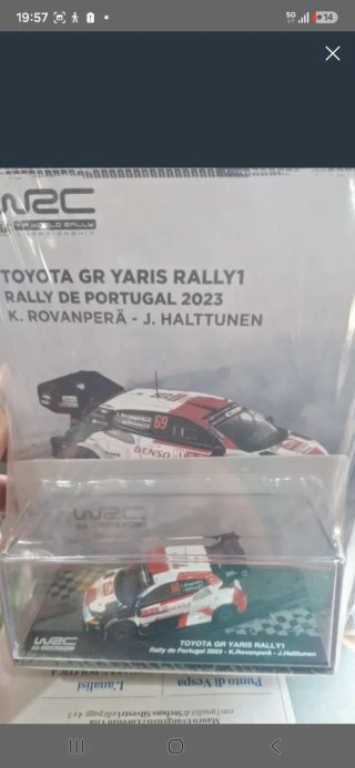 Modellino Toyota GR Yaris Rally1 WRC