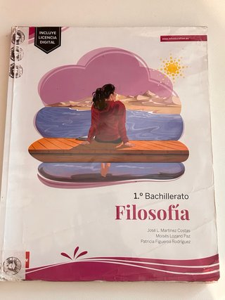 Filosofía 1.º Bachillerato