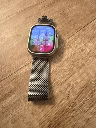 Apple Watch Ultra 2 + Correa Milanese Loop Titanio