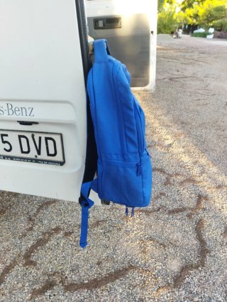 Mochila Oxford Azul