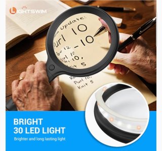 NUEVO‼️Lupa con Luz LED Recargable