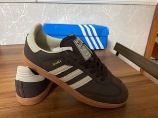 Zapatillas Adidas Samba Marrones y Beige