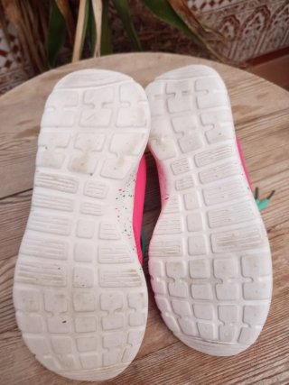Zapatillas Deportivas Rosa y Turquesa