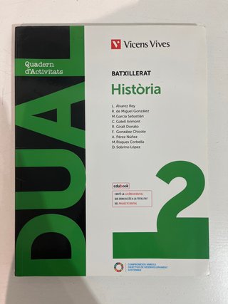 Libro de Historia de 2do de Bachillerato
