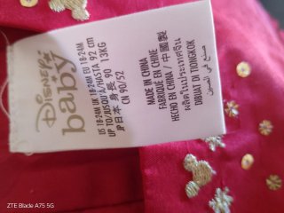 Vestido de Niña Rojo con Lazo