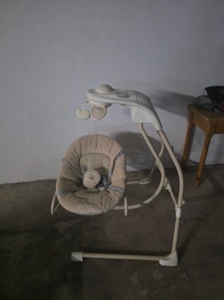 Hamaca columpio eléctrica CAM Gironanna 2 en 1
