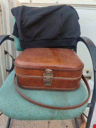 Maleta de mano vintage