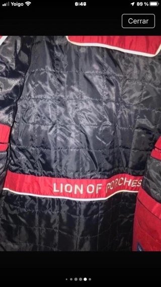 Chaqueta Lion of Porches Roja