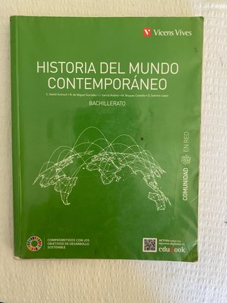Historia del mundo contemporáneo 1 Bachillerato