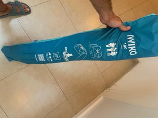 Sombrilla Paraviento Decathlon Iwiko 180