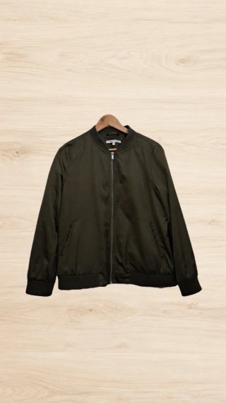 Chaqueta Bomber Easy Wear Verde Caqui