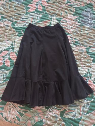 Falda de Danza Negra