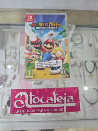 Juego Nintendo Switch Mario + Rabbids Kingdom Bat.