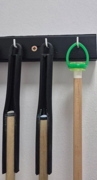 Soporte para tacos de billar – montaje en pared