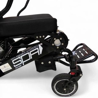 SILLA DE RUEDAS ELECTRICA PLEGABLE SPA 250 CON CARGADOR Y MANUAL
