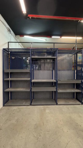 Estanterías metálicas modulares