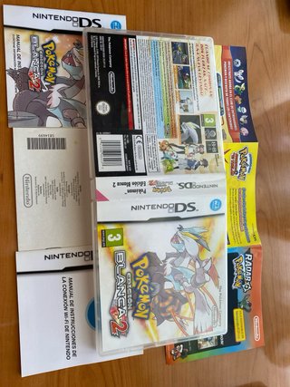 Caja Sin Juego Pokémon Blanco 2 Edición Blanca 2